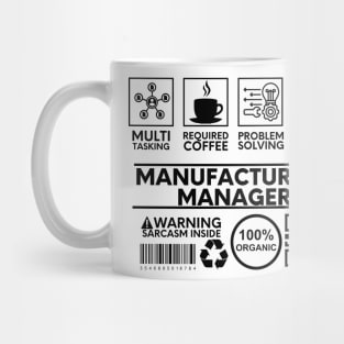 Manufacturing Manager Mug